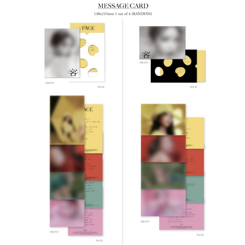 SOLAR - FACE (PERSONA Ver. / FACE Ver.) / 1st Mini Album