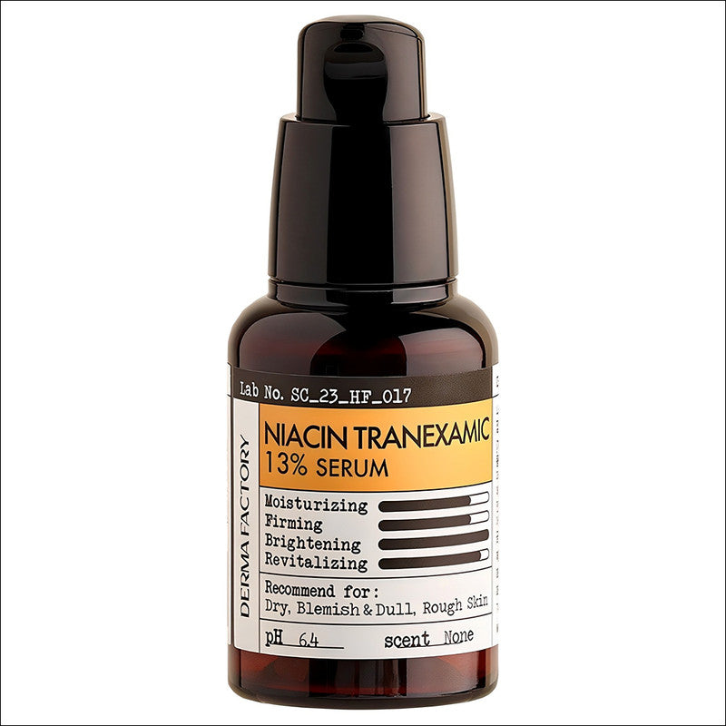 DERMA FACTORY Niacin Tranexamic Acid 13% Serum, 30ml