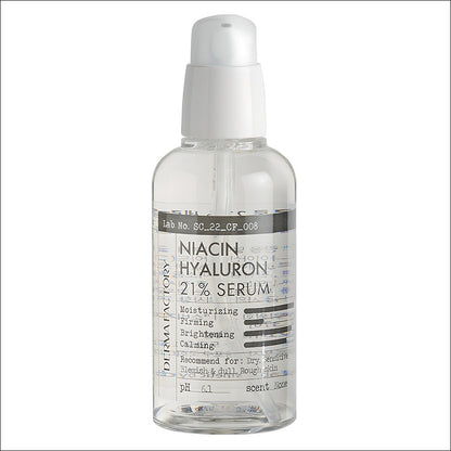 DERMA FACTORY Niacin Hyaluronic Serum, 80ml, 1pc
