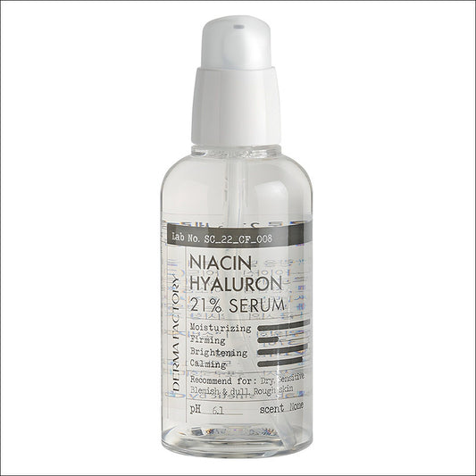 DERMA FACTORY Niacin Hyaluronic Serum, 80ml, 1ea