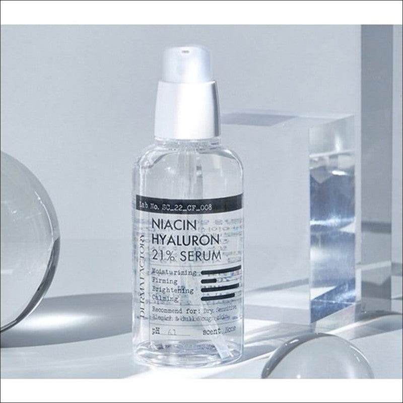 DERMA FACTORY Niacin Hyaluronic Serum, 80ml, 1ea