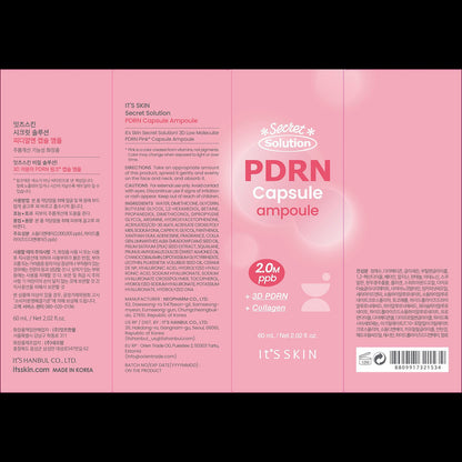 It's Skin Secret Solution PDRN Capsule Ampoule, 60ml, 1 pc