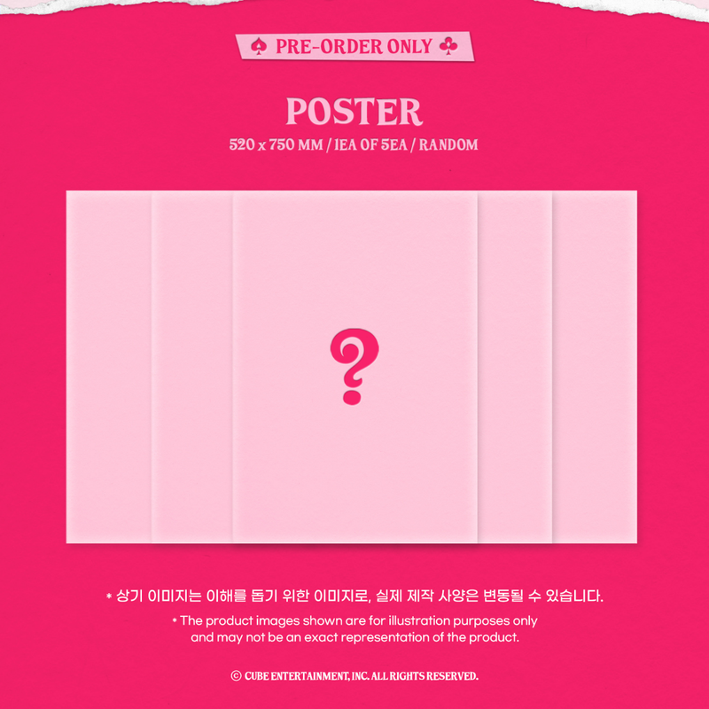 (G)I-DLE I FEEL Jewel Ver. 6th Mini Album