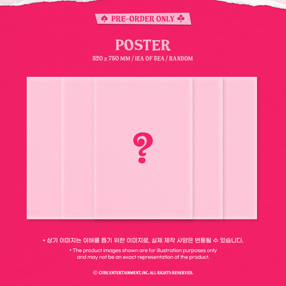 (G)I-DLE I FEEL Jewel Ver. 6th Mini Album