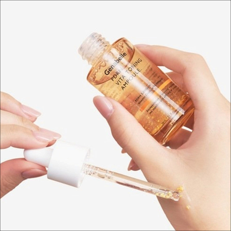 Genabelle Large Capacity PDRN Glowing Elasticity Vitamin Capsule Toning Salmon Ampoule, 70ml, 1ea