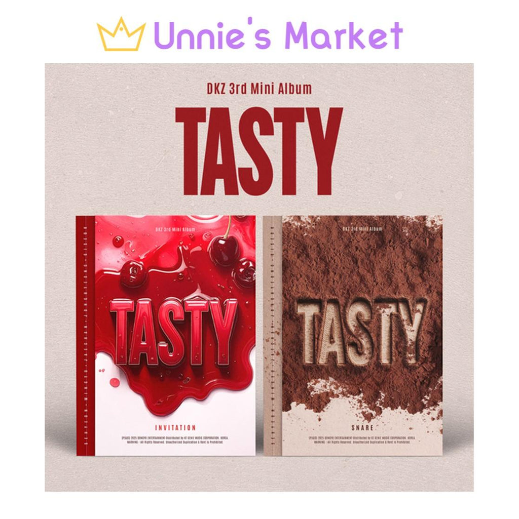 DKZ [TASTY] 3rd Mini Album (INVITATION ver.  SNARE ver.) + Free Gift