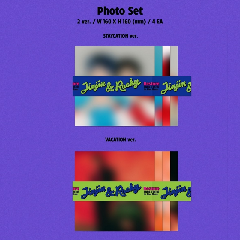 JINJIN & ROCKY(ASTRO) RESTORE(Random) / 1st Mini Album
