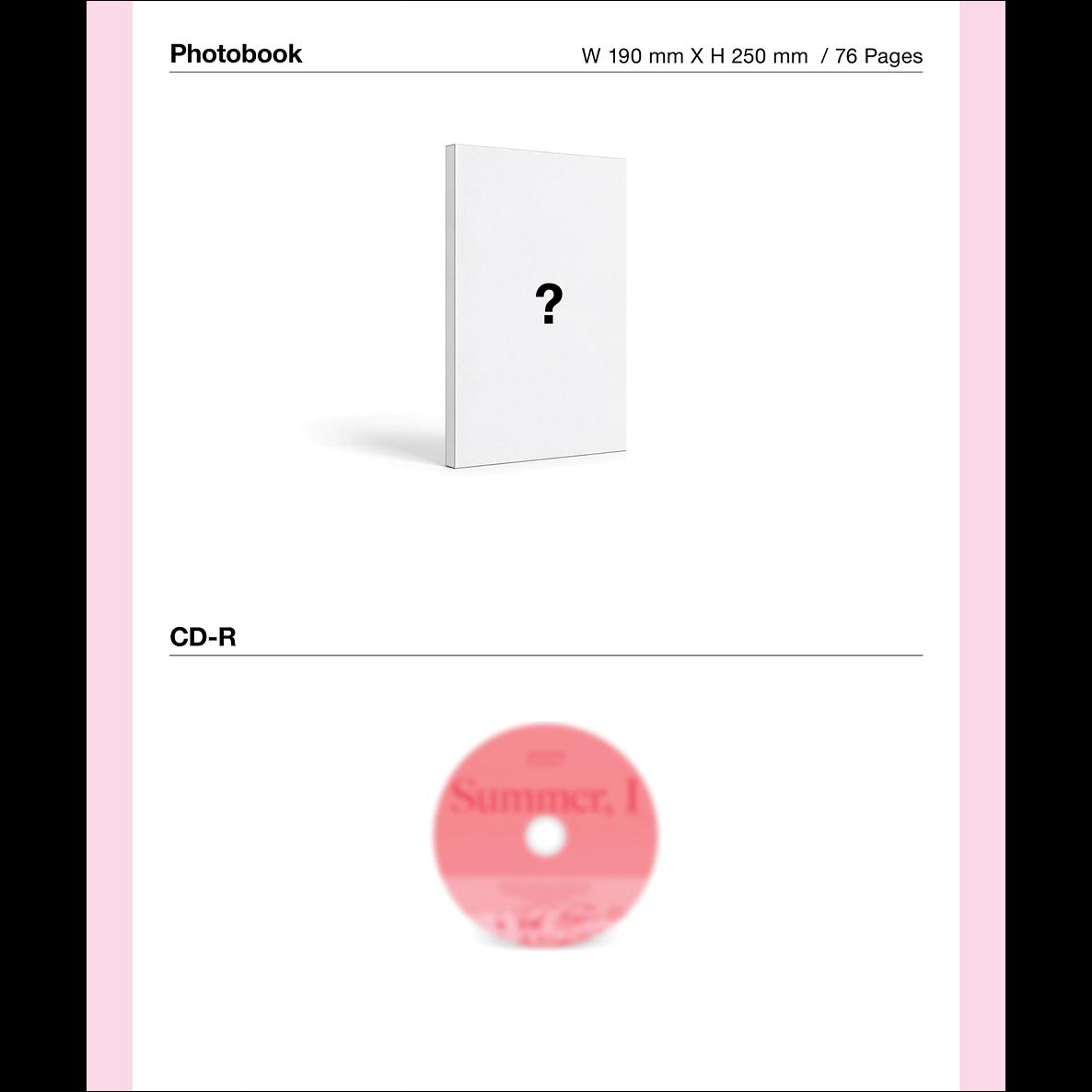 [Pre-order] JEONG EUNJI [SUMMER,_I] 5th Mini Album + Free Gift