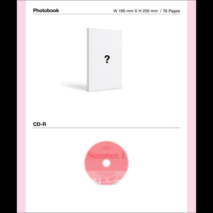 [Pre-order] JEONG EUNJI [SUMMER,_I] 5th Mini Album + Free Gift