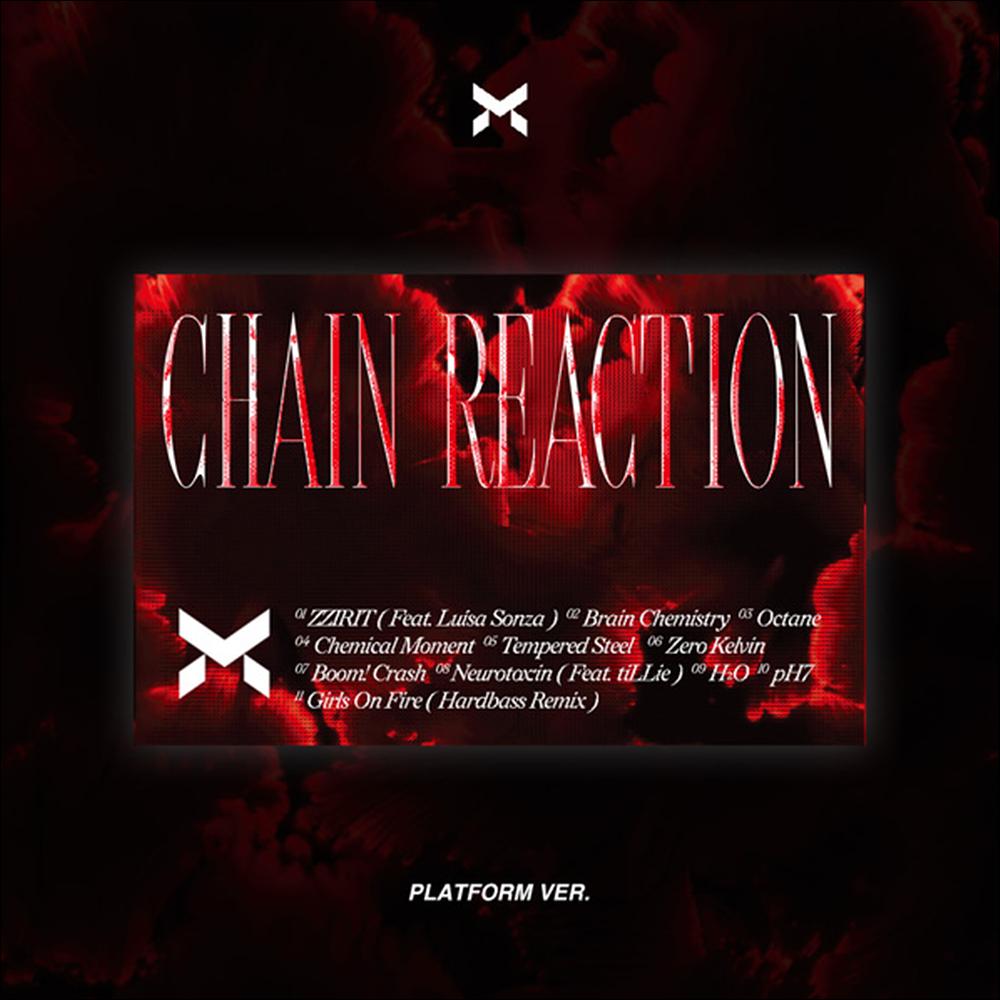[Pre-order] X:IN Chain Reaction Platform Ver KPOP Album Sealed + Free Gift