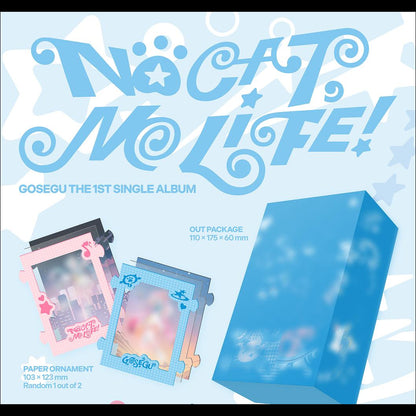 [Pre-order] GOSEGU (ISEGYE IDOL) - The 1st Single Album [NO CAT, NO LIFE!] + Free Gift