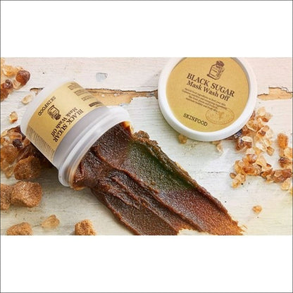 Skinfood Black Sugar Mask Wash Off / Skin Exfoliation Scrub