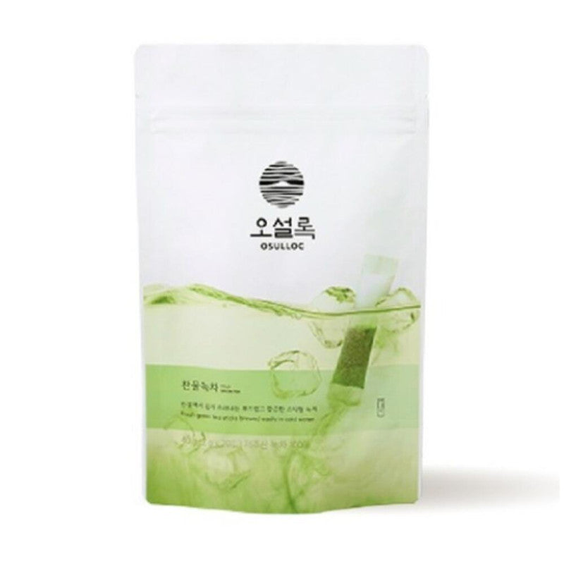 OSULLOC Cold Green Tea Stick Tea Bags