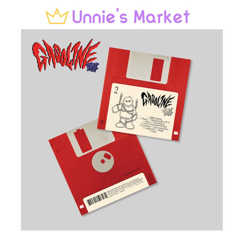 SHINEE KEY [Gasoline] Floppy ver. 2nd Album