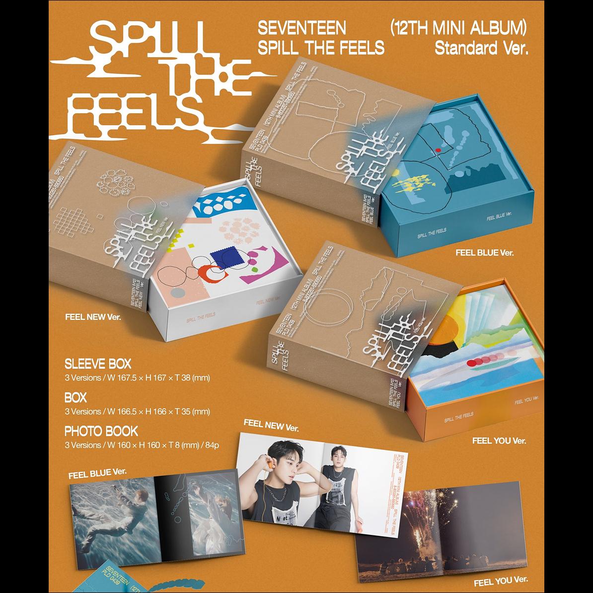 SEVENTEEN - Spill The Feels 12th Mini Album Standard Ver.