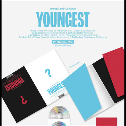 [Pre-order] Young K (DAY6) YOUNGEST Photobook ver. 2nf Full Album + Free Gift