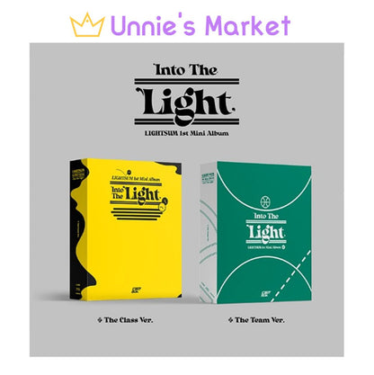 LIGHTSUM [Into The Light] 1st Mini Album