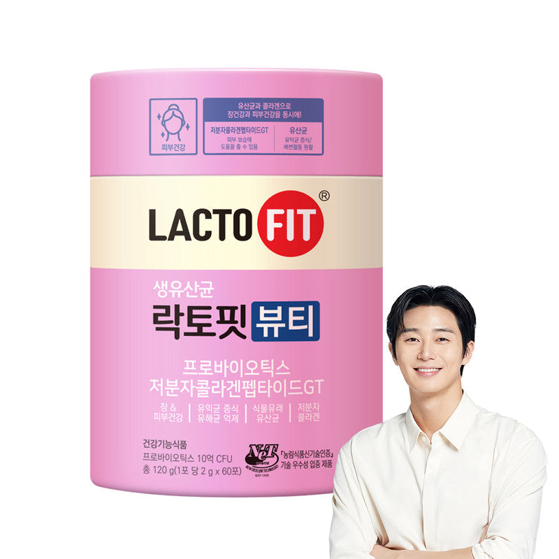 Chong Kun Dang Health Lactofit Raw Lactobacillus Beauty 60 pieces, 120g, 1 piece