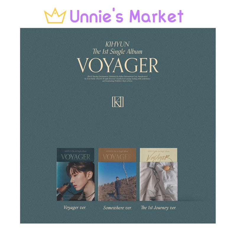 MONSTA X KIHYUN [VOYAGER] 1st Single Album