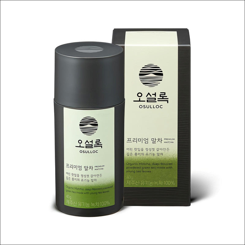 OSULLOC Premium Matcha Powder 100% Organic Green Tea from Jeju