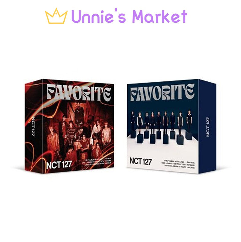 NCT 127 [Favorite] 3rd Repackage Album Kit Ver.(Random)