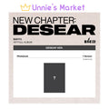 BAE173 [NEW CHAPTER  DESEAR] DESEAR ver. (EVER ver.) + Free Gift