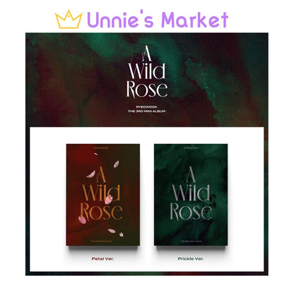 SUPER JUNIOR RYEOWOOK [A WILD ROSE] Album