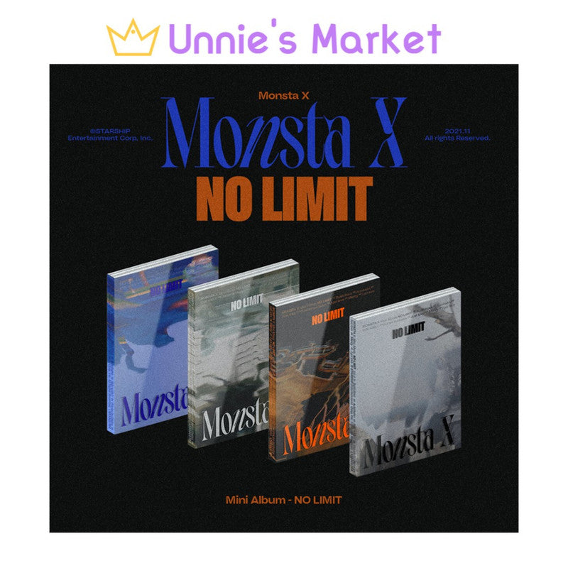 MONSTA X [NO LIMIT] 10th Mini Album