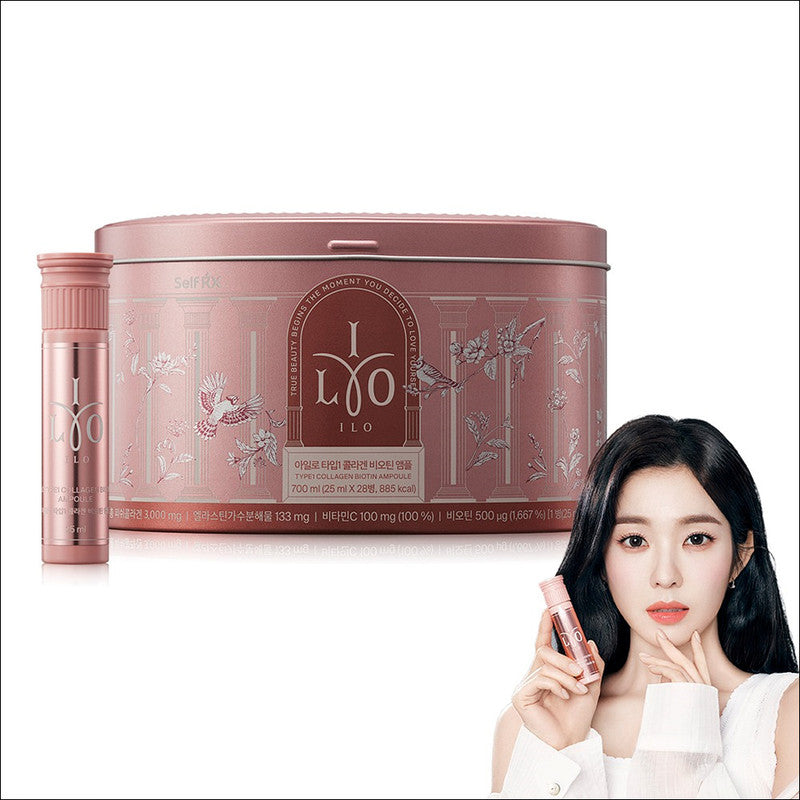 [IRENE's Pick] ILO Type1 Collagen Biotin Ampoule 700ml (25ml x 28 PCS)
