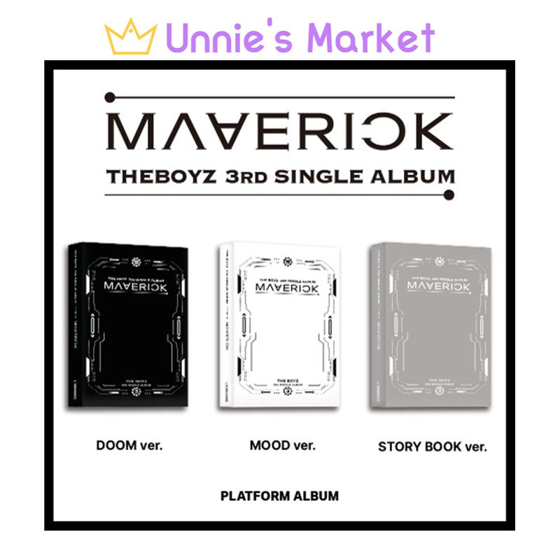 THE BOYZ - MAVERICK Platform Ver. (DOOM ver. / MOOD ver. / STORY BOOK ver.)