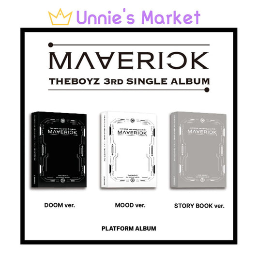 THE BOYZ - MAVERICK Platform Ver. (DOOM ver. / MOOD ver. / STORY BOOK ver.)
