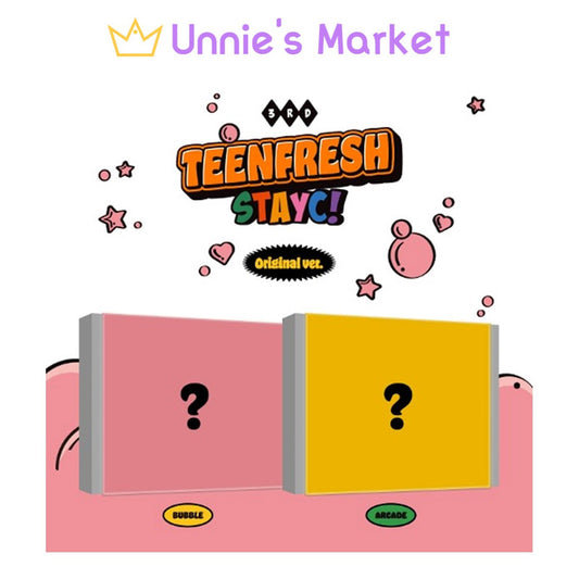 [NO POB] STAYC - TEENFRESH (BUBBLE ver. / ARCADE ver.) 3rd Mini Album