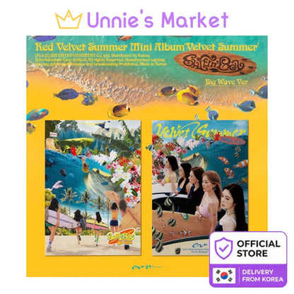 Red Velvet [Velvet Summer] Summer Mini Album (Big Wave Ver.) + Free Gift
