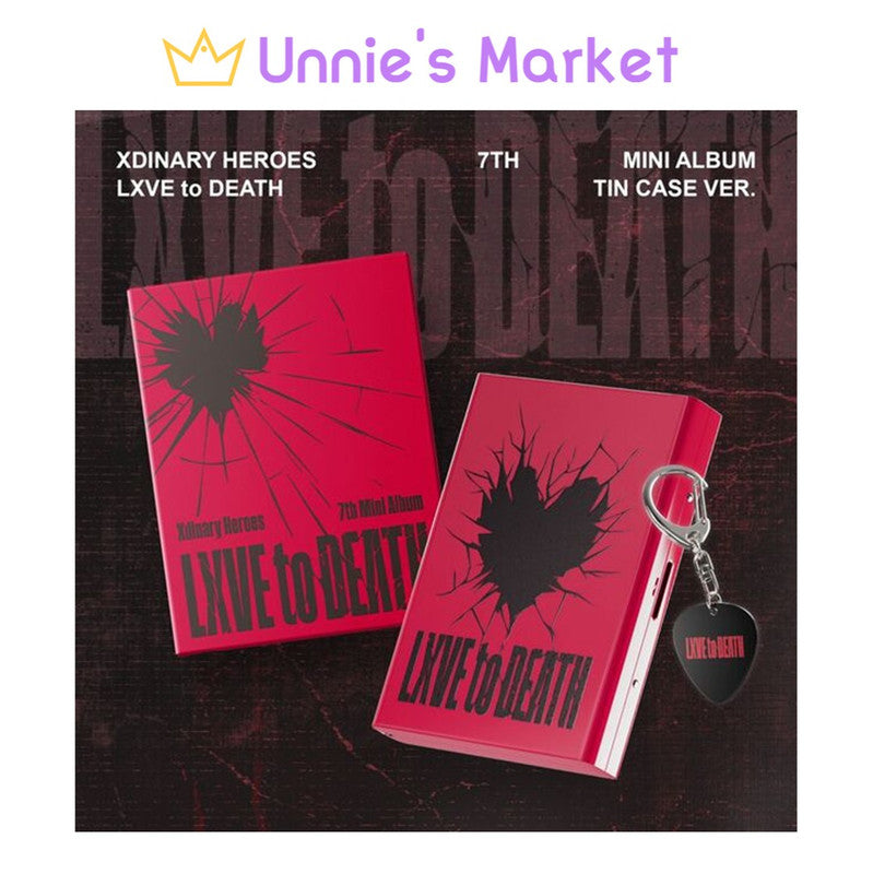 (MD Ver.) Xdinary Heroes - LXVE to DEATH 7th Mini Album + Free Gift
