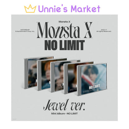 MONSTA X [NO LIMIT] Jewel Case Ver.