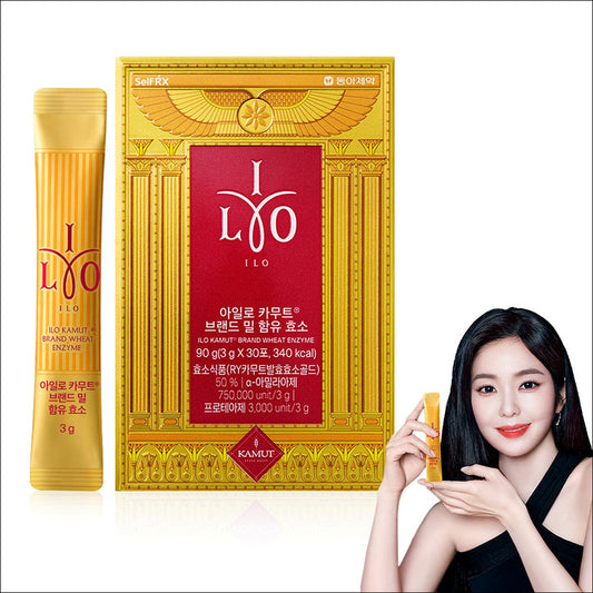 [IRENE's Pick] ILO KAMUT Wheat Enzyme 90g (30PCS x 3g)