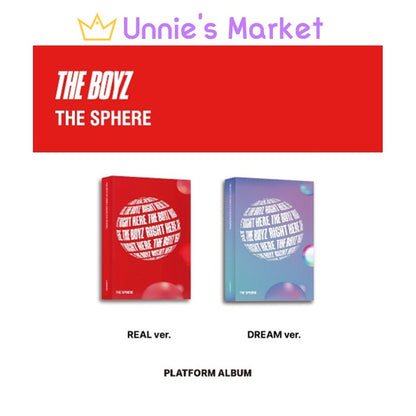 THE BOYZ - THE SPHERE Platform Ver. (REAL ver. / DREAM ver.)