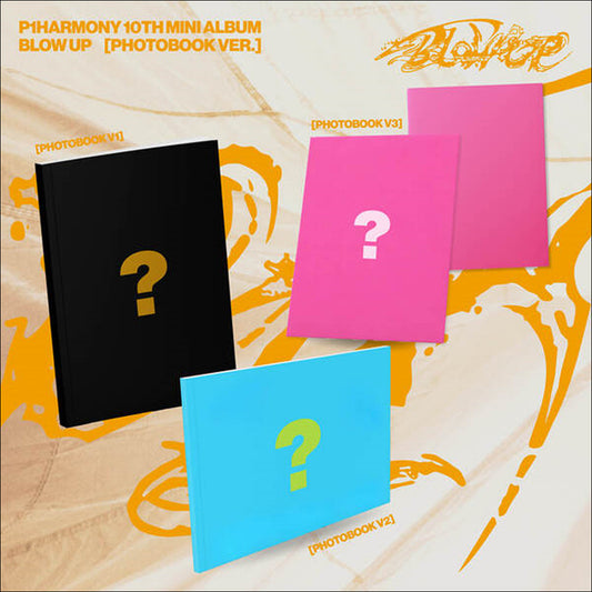 [Pre-order] P1Harmony 10th Mini Album BLOW UP Photobook Version Official Sealed Album + Free Gift