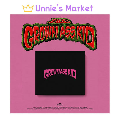 ZICO [Grown Ass Kid] Jewel Ver. 4th Mini Album
