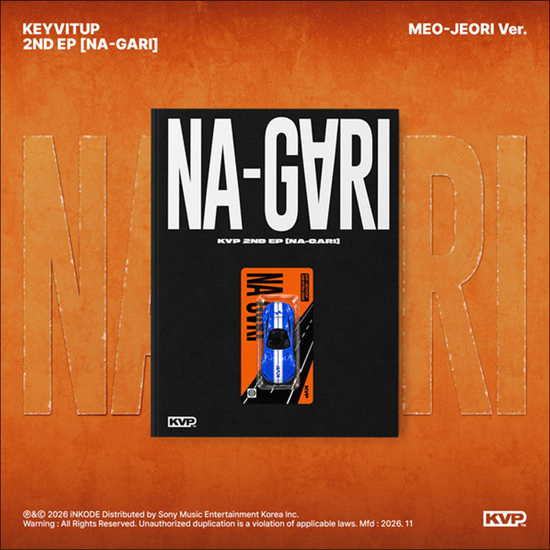 [Pre-order] KEYVITUP [NA-GARI] 2ND EP MEO-JEORI Version Official Sealed Album + Free Gift