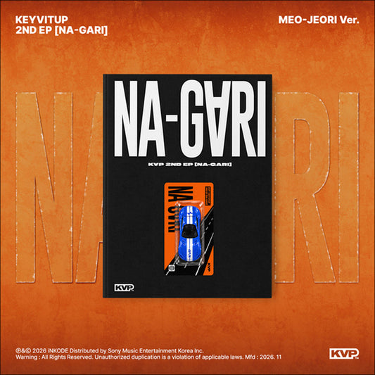 [Pre-order] KEYVITUP [NA-GARI] 2ND EP MEO-JEORI Version Official Sealed Album + Free Gift