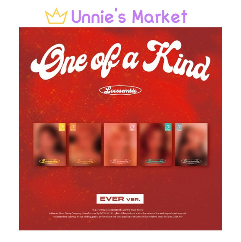 Loossemble [One of a Kind] 2nd Mini Album(EVER MUSIC ALBUM Ver.)