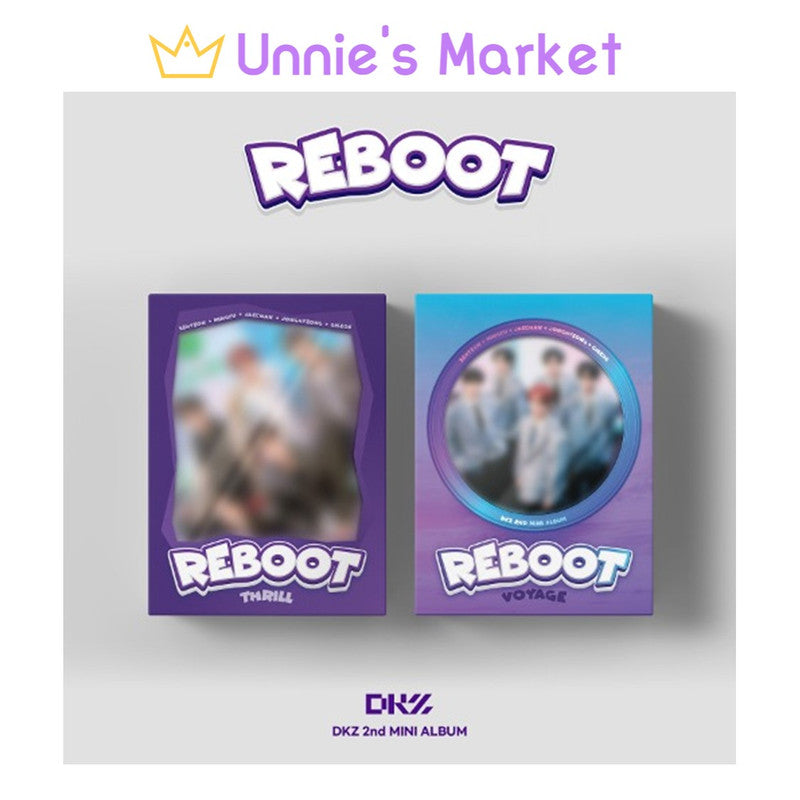 DKZ [REBOOT] 2nd Mini Album(THRILL ver. / VOYAGE ver.)
