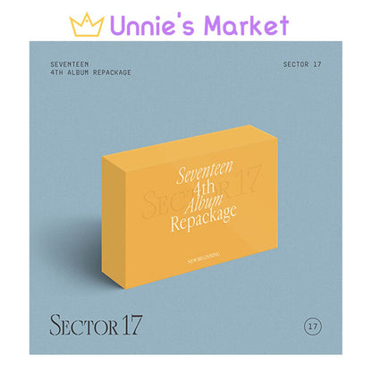 SEVENTEEN [SECTOR 17] KiT ver. 4th ALBUM Repackage