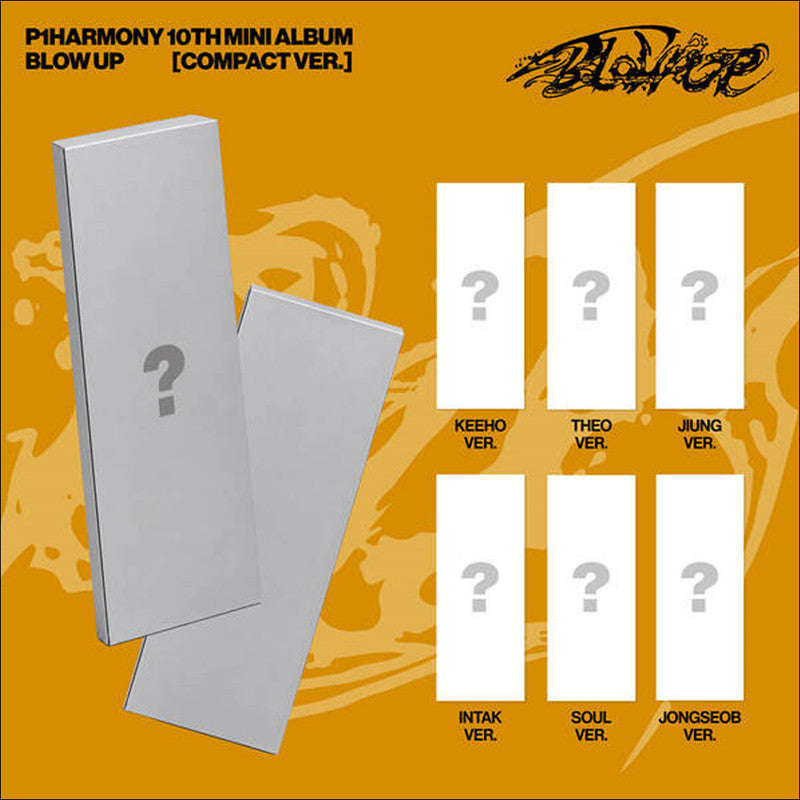 [Pre-order] P1Harmony 10th Mini Album BLOW UP Compact Version Official Sealed Album + Free Gift