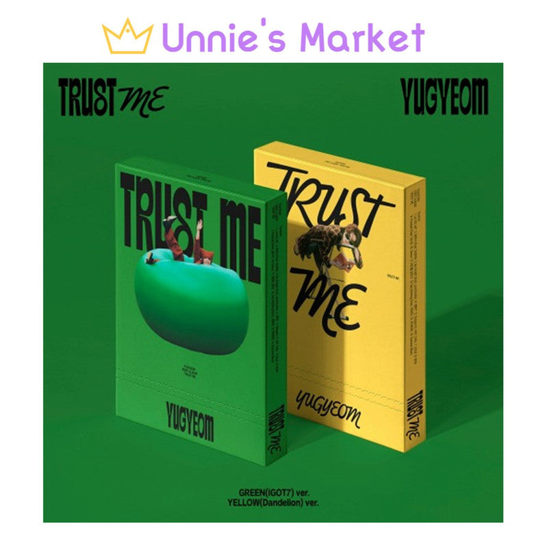 YUGYEOM(GOT7) TRUST ME (GREEN VER./YELLOW VER.) Album