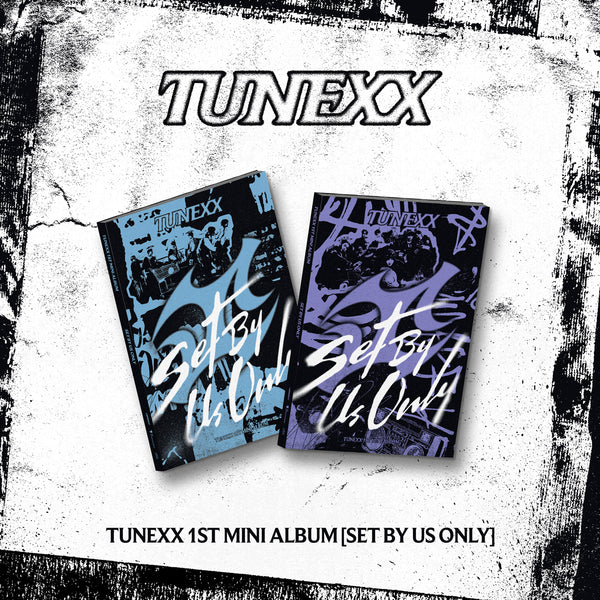 TUNEXX [SET BY US ONLY] 1st Mini Album (UNSET ver. / US ONLY ver.) + Free Gift