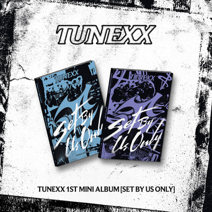 TUNEXX [SET BY US ONLY] 1st Mini Album (UNSET ver. / US ONLY ver.) + Free Gift