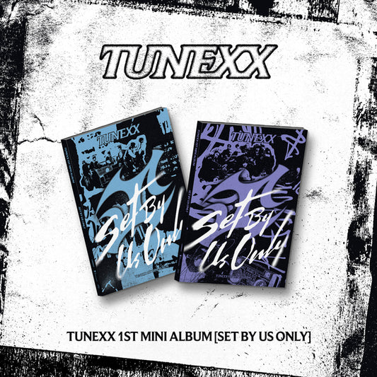 TUNEXX [SET BY US ONLY] 1st Mini Album (UNSET ver. / US ONLY ver.) + Free Gift