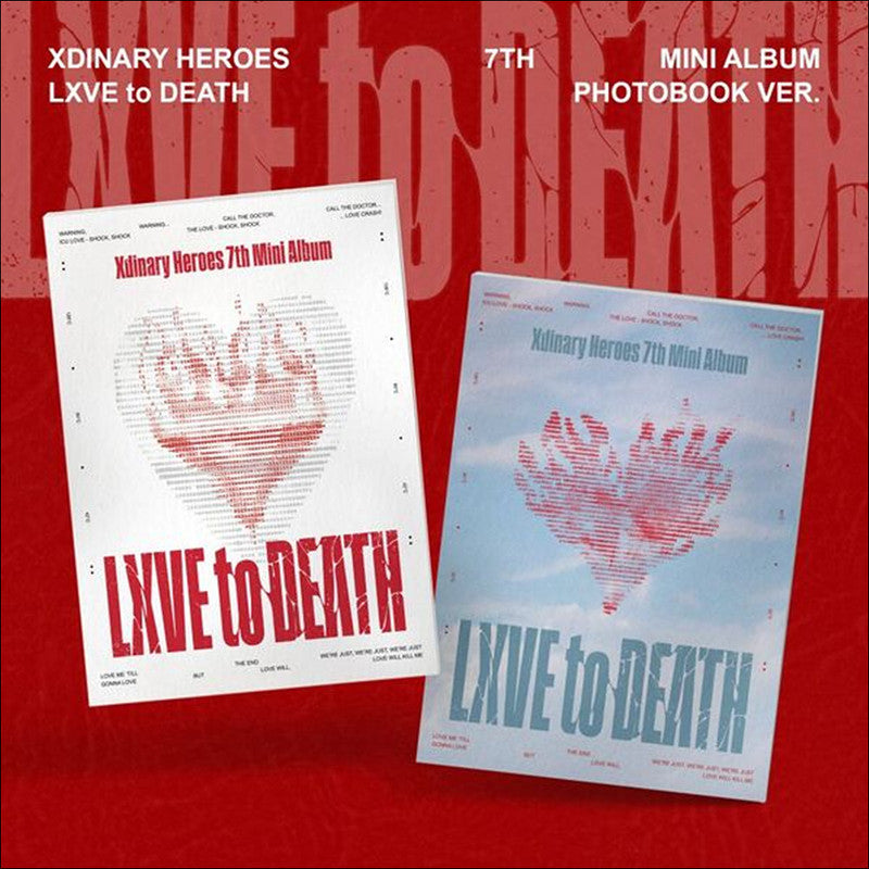 (Photobook Ver.) Xdinary Heroes - LXVE to DEATH 7th Mini Album + Free Gift